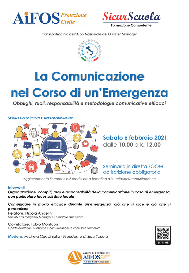 La comunicazione nel Corso di un'Emergenza